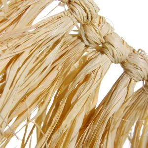 Sommerdeko^DecoWoerner Dekokranz "Boho" 27 Cm Ø Beige