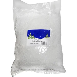 Streudeko | Winterdeko^DecoWoerner Deko-Kristallschnee, Schwer Entflammbar 140 G weiß