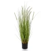 Sommerdeko | Frühlingsdeko^DecoWoerner Deko-Lampenputzergras Im Schwarzen Topf B1, 90 Cm grün