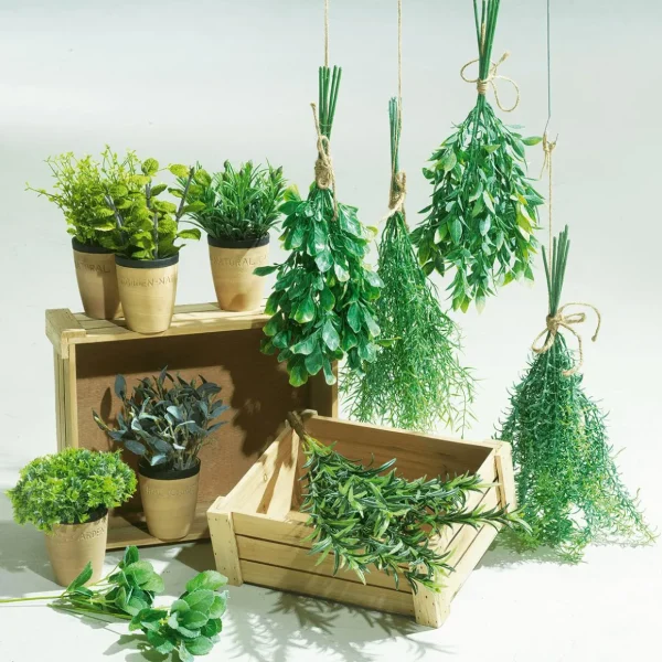 Zimmerpflanzen | Gemüse & Kräuter^DecoWoerner Deko-Minze Im Ton-Topf 20 Cm grün