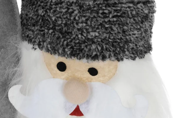 Weihnachtsfiguren^DecoWoerner Deko-Nikolaus 65 Cm Grau