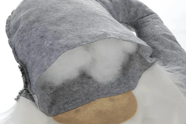 Weihnachtsfiguren^DecoWoerner Deko-Nikolaus 65 Cm Grau