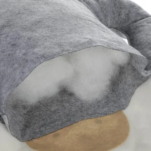 Weihnachtsfiguren^DecoWoerner Deko-Nikolaus 100 Cm Grau