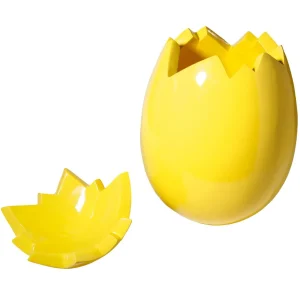 Osterdeko^DecoWoerner Deko-Osterei, 70 Cm Lang, gelb