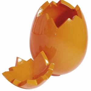 Osterdeko^DecoWoerner Deko-Osterei, 70 Cm Lang, orange
