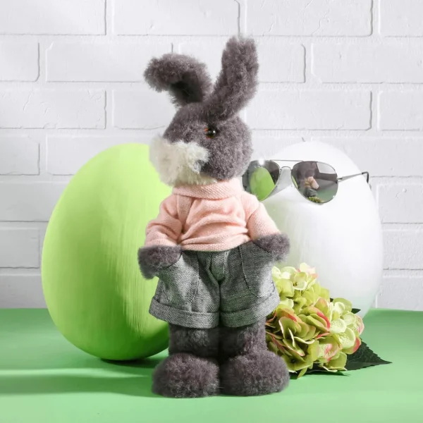 Osterdeko^DecoWoerner Deko-Osterei , 30 Cm weiß