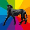 Dekotiere^DecoWoerner Deko-Panther 110 Cm Lang, Wunschfarbe
