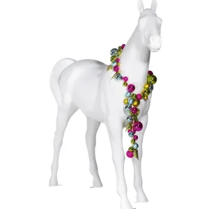 Dekotiere^DecoWoerner Deko-Pferd 195 Cm Hoch, weiß