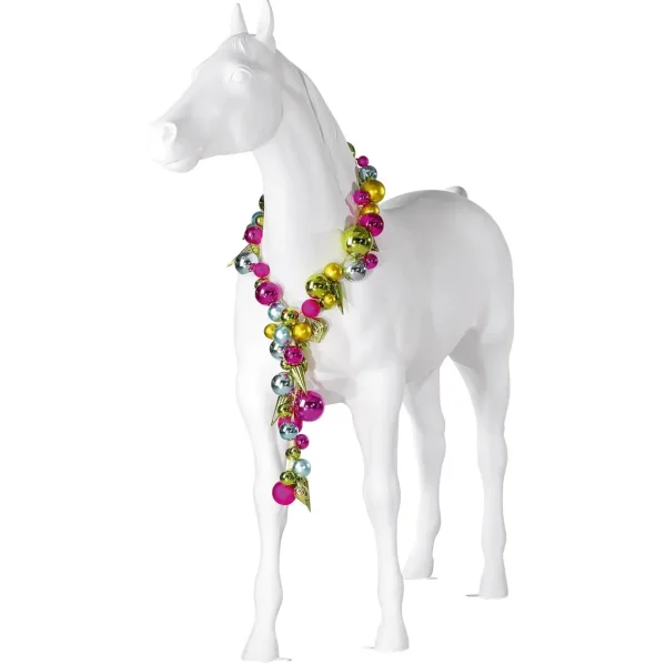 Dekotiere^DecoWoerner Deko-Pferd 195 Cm Hoch, weiß