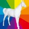Dekotiere^DecoWoerner Deko-Pferd 195 Cm Hoch, Wunschfarbe
