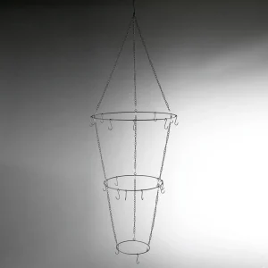 Dekorationshilfen & Werkzeug^DecoWoerner Dekoring-Hänger Aus Metall, 148 Cm schwarz