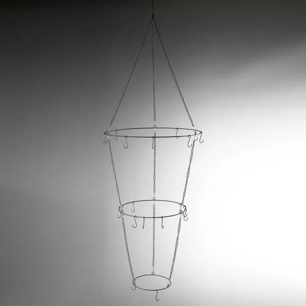 Dekorationshilfen & Werkzeug^DecoWoerner Dekoring-Hänger Aus Metall, 148 Cm schwarz