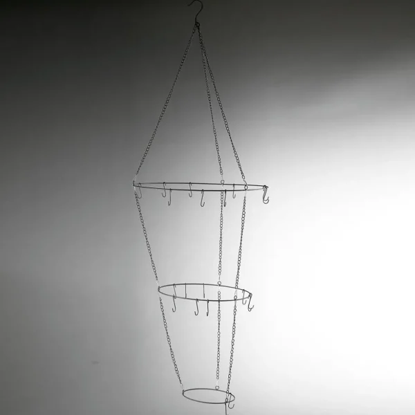 Dekorationshilfen & Werkzeug^DecoWoerner Dekoring-Hänger Aus Metall, 148 Cm schwarz