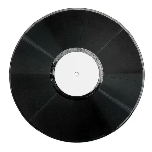 Themen-Deko^DecoWoerner Deko-Schallplatte 30 Cm Ø schwarz