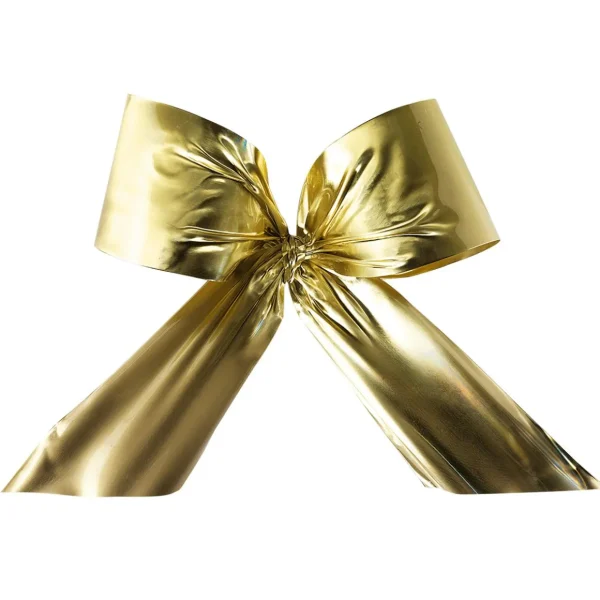 Xxl Weihnachtsdeko^DecoWoerner Dekoschleife Für Aussen, 80 Cm, B1 gold