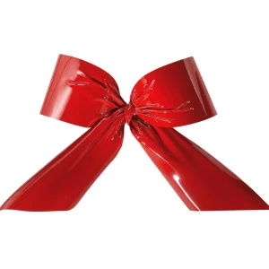 Xxl Weihnachtsdeko^DecoWoerner Dekoschleife Für Aussen, 80 Cm, B1 rot