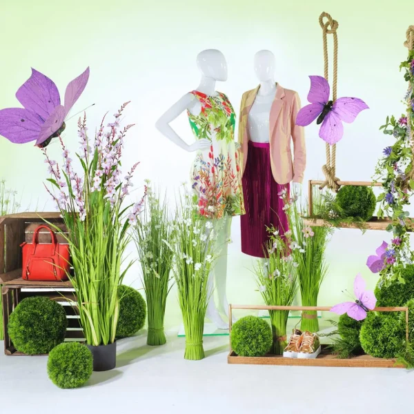 Dekotiere | Frühlingsdeko^DecoWoerner Deko-Schmetterling Lila, 30 Cm violett