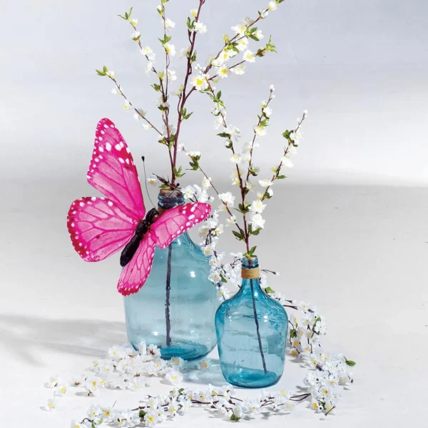 Frühlingsdeko^DecoWoerner Deko-Schmetterling Pink, 50 Cm rosa