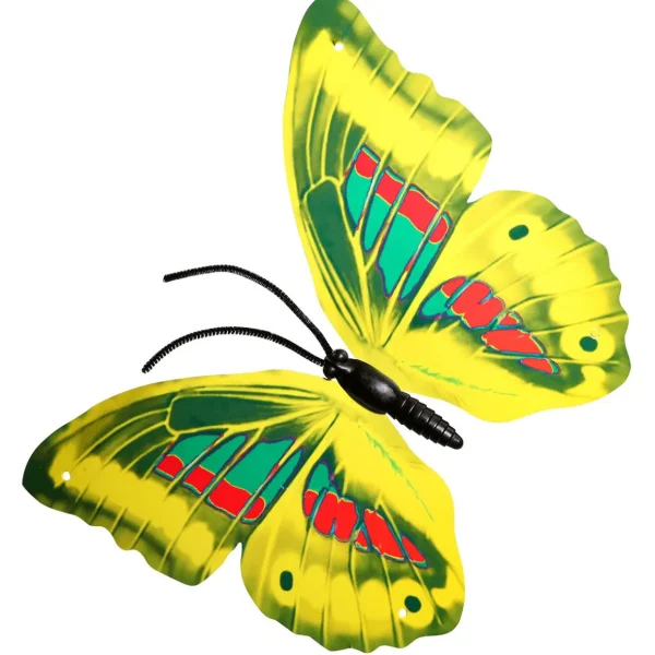 Dekotiere | Frühlingsdeko^DecoWoerner Deko-Schmetterlinge 40 Cm 3 Stück gelb