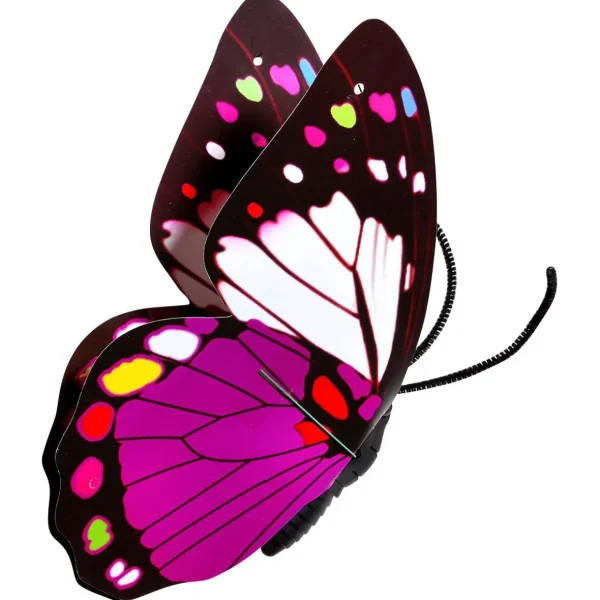 Dekotiere | Frühlingsdeko^DecoWoerner Deko-Schmetterlinge Lila 40 Cm 3 Stück violett