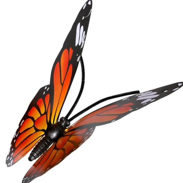Dekotiere | Frühlingsdeko^DecoWoerner Deko-Schmetterlinge 40 Cm 3 Stück orange