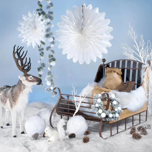 Streudeko | Winterdeko^DecoWoerner Dekoschnee 1000 G weiß