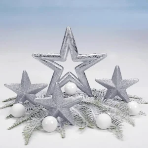 Winterdeko^DecoWoerner Deko-Sparpaket Wintertischdeko