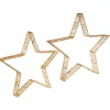 Weihnachtssterne^DecoWoerner Deko-Sterne 2 Stück 40-50 Cm Ø gold