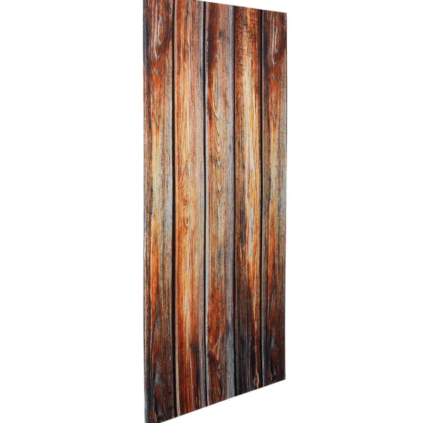 Stoffe^DecoWoerner Dekostoff “Bretter“ 150 Cm Breit, braun