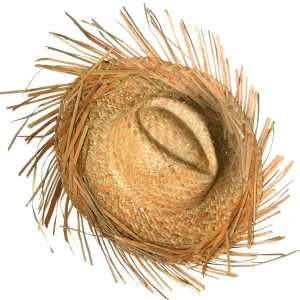 Sommerdeko^DecoWoerner Deko-Strohhut, 40 Cm Ø braun