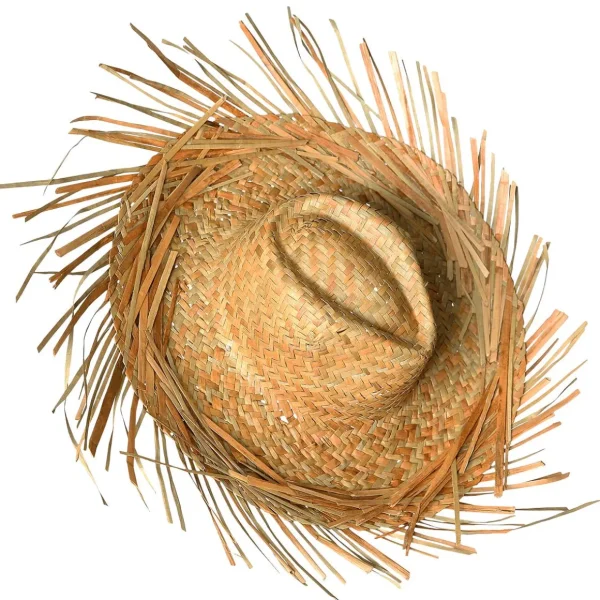 Sommerdeko^DecoWoerner Deko-Strohhut, 40 Cm Ø braun