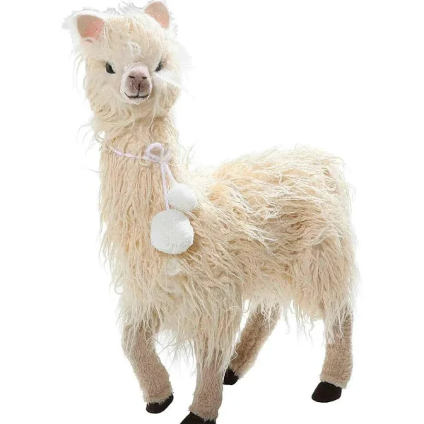 Dekotiere^DecoWoerner Dekotier Lama 51 X 33 Cm Beige