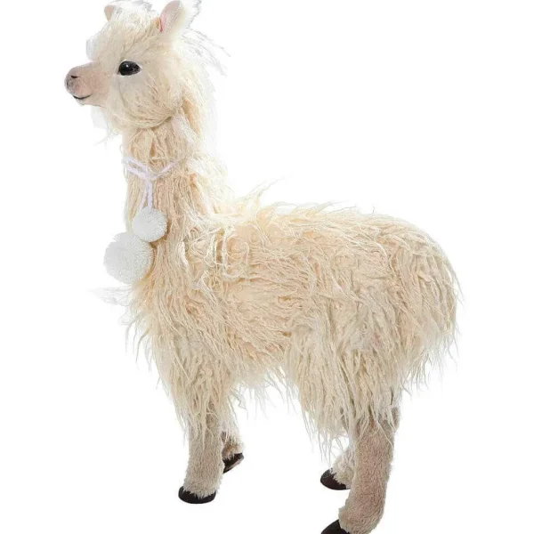 Dekotiere^DecoWoerner Dekotier Lama 51 X 33 Cm Beige