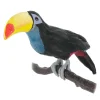 Dekotiere^DecoWoerner Dekovogel Tukan 37 Cm mehrfarbig