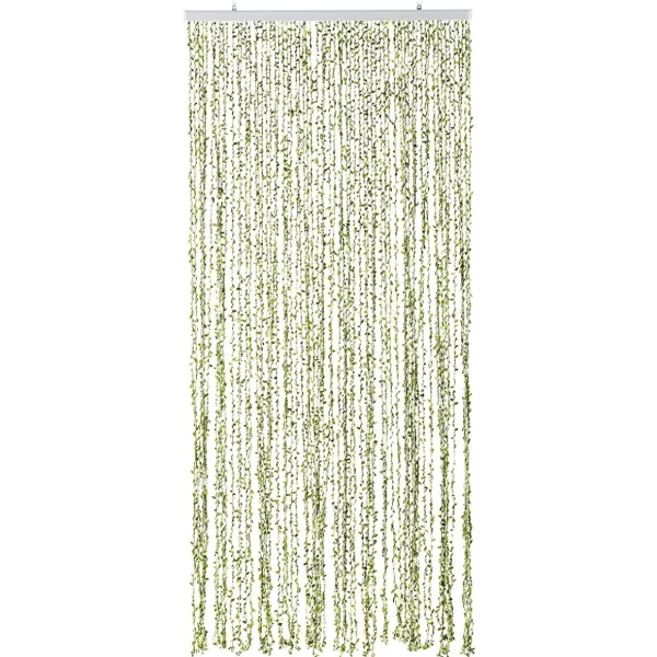 Sommerdeko^DecoWoerner Dekovorhang "Nature" 200 Cm grün