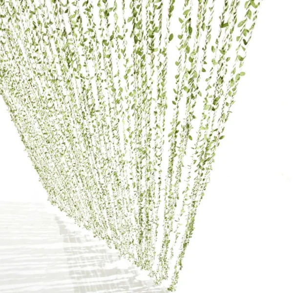 Sommerdeko^DecoWoerner Dekovorhang "Nature" 200 Cm grün