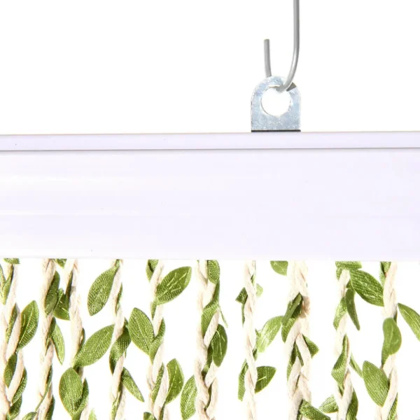 Sommerdeko^DecoWoerner Dekovorhang "Nature" 200 Cm grün