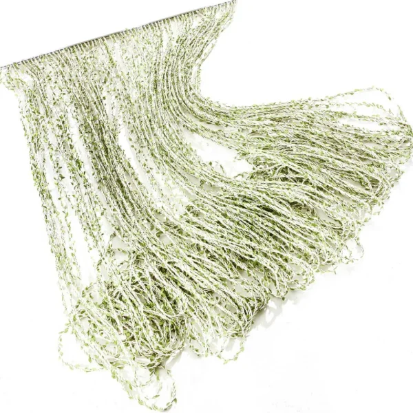 Sommerdeko^DecoWoerner Dekovorhang "Nature" 200 Cm grün