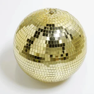Themen-Deko^DecoWoerner Discokugel , 30 Cm Ø gold