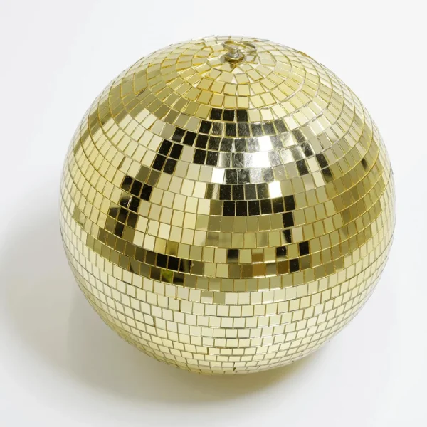 Themen-Deko^DecoWoerner Discokugel , 30 Cm Ø gold