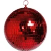 Themen-Deko^DecoWoerner Discokugel , 30 Cm Ø rot