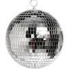 Themen-Deko^DecoWoerner Discokugel , 20 Cm Ø silber