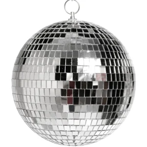 Themen-Deko^DecoWoerner Discokugel , 20 Cm Ø silber