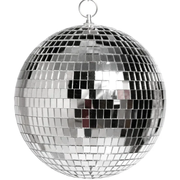Themen-Deko^DecoWoerner Discokugel , 20 Cm Ø silber