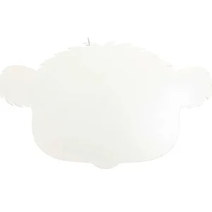 Sommerdeko^DecoWoerner Display-Hänger "Panda" 85 Cm Breit schwarz