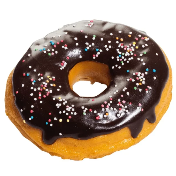 Schokolade & Eis | Brot & Kuchen^DecoWoerner Donut Mit Streuseln Lebensmittel-Attrappe braun