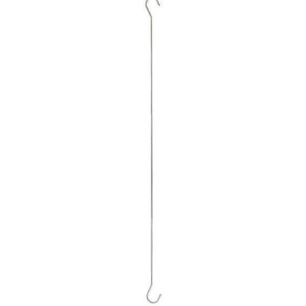 Dekorationshilfen & Werkzeug^DecoWoerner Doppel Universalhaken, 50 Cm Lang, 25 Stück silber