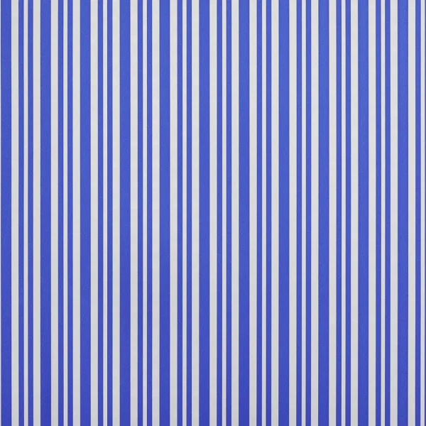 Geschenkpapier^DecoWoerner Doppelseitiges Geschenkpapier Gepunktet & Gestreift 50 M blau