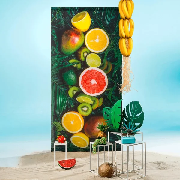 Sommerdeko^DecoWoerner Dschungelblatt-Aufsteller Aus Holz, 57 Cm grün