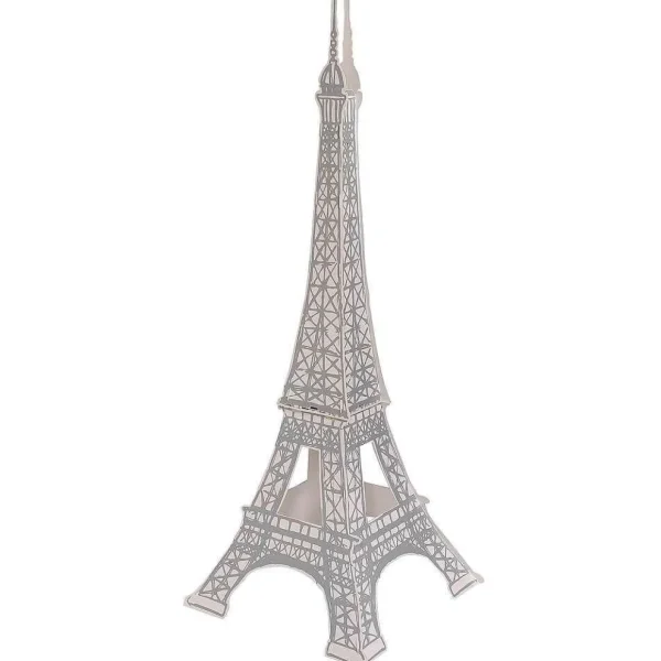 Themen-Deko^DecoWoerner Eiffelturm-Aufsteller 170 Cm Grau
